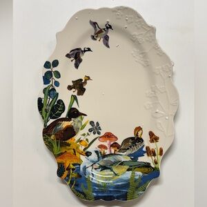 Nathalie Lete for Anthro Marais hand painted platter